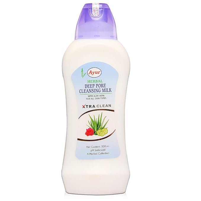 Ayur Herbal Deep Pore Cleansing Milk 100ml 3.3oz
