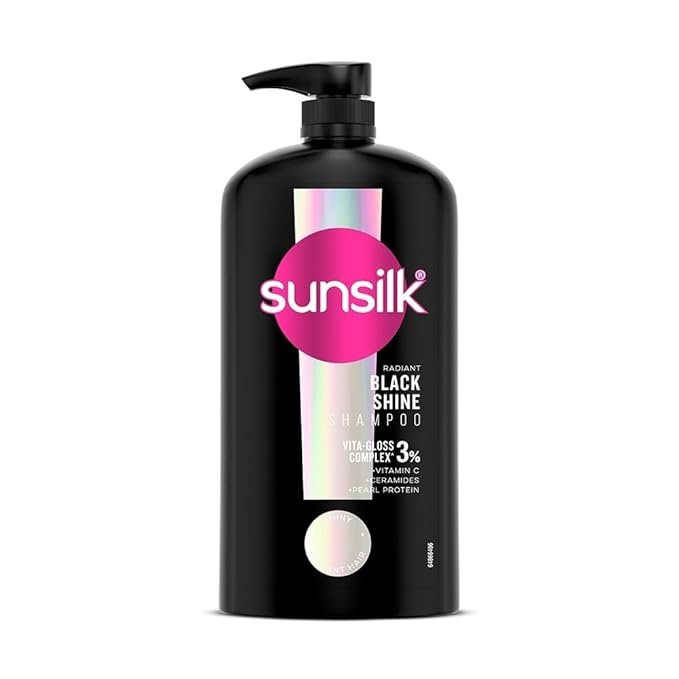 Sunsilk Radiant Black Shine Shampoo 1000 ml