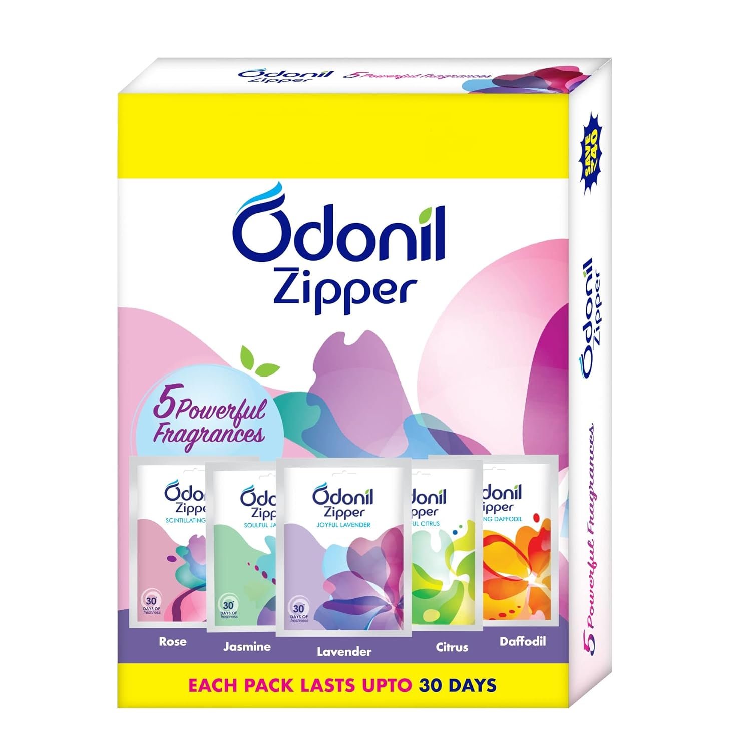 Odonil Bathroom Air Freshener Zipper Mix - 50g