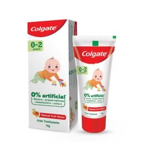 Colgate Toothpaste For Kids (0-2 Years), Natural Fruit Flavour,70g