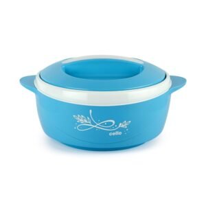 Cello Sapphire Insulated Inner Steel Casserole for Roti, 1250ml