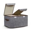 FLYNGO Foldable Cloth Organizer Storage Box for Wardrobe
