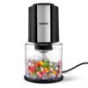 Borosil Chef Delite 300 Watts Electric Chopper for Kitchen, 600 ml