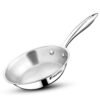 BERGNER Argent Junior Chef TriPly Stainless Steel 18cm (800ml) Frypan