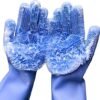 Silicone Dish Washing Gloves for Kitchen & Bathroom Cleaning